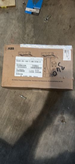 New ABB ACS320 20 HP Variable Frequency Drive (VFD) – 200V $800