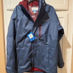 Colombia Men’s Snow Jacket New 