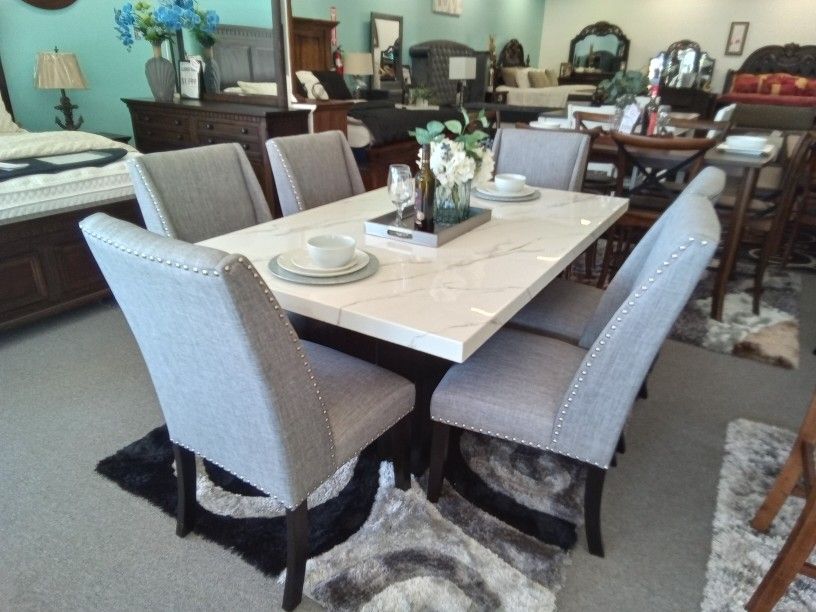 Faux 7 PC DINNING SET ITEM OF THE WEEK