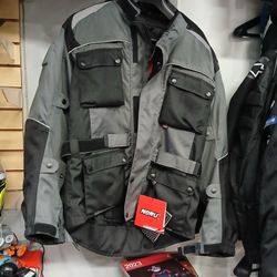 Motorcycle Protective Adventure Jacket For Street And Off-road Available In Different Sizes Special Deal $150
