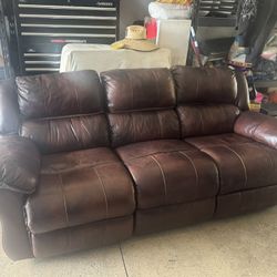 Leather Couch