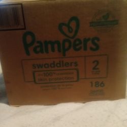 Size 2 Box Of Diapers