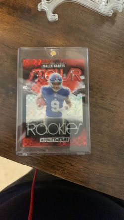 Malik nabers rookie card stellar rookies