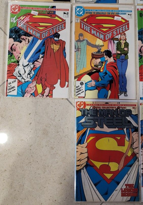 Man of Steel (1986) comic books