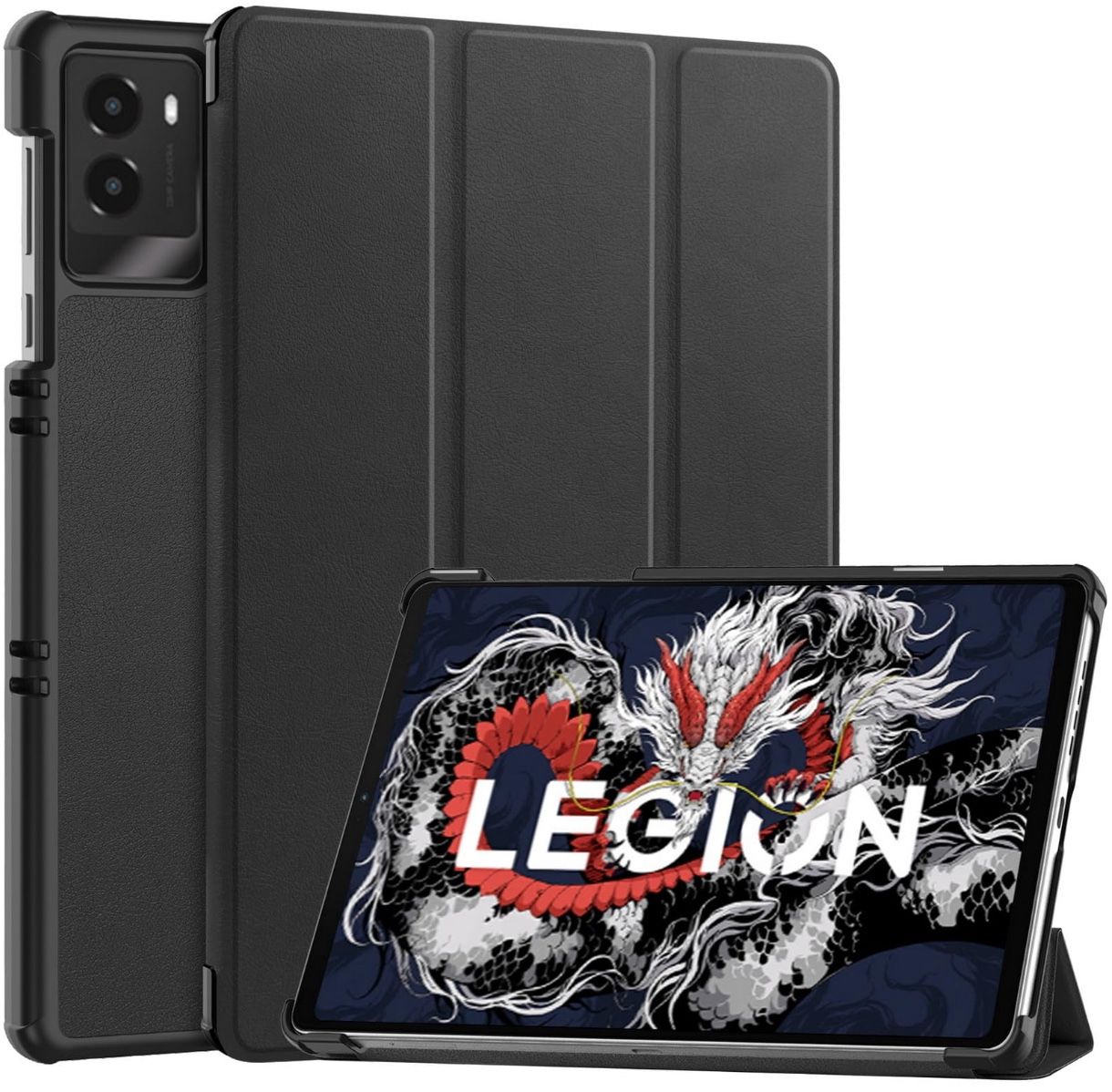 DWaybox Case For Lenovo Legion Y700 (2025) 3rd Generation TB-321FC 8.8 Inch, Folio Slim Smart Cover Lightweight Hard Shell Protective Case With Multi-