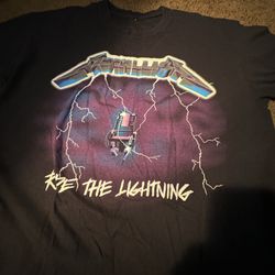 Large Metallica T Shirt 