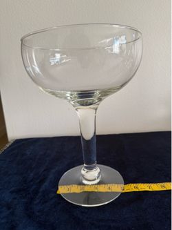 Vintage Princess House Giant Crystal Champagne Coupe