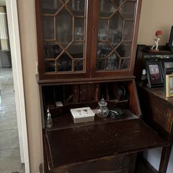 Antique China Cabinet /Desk