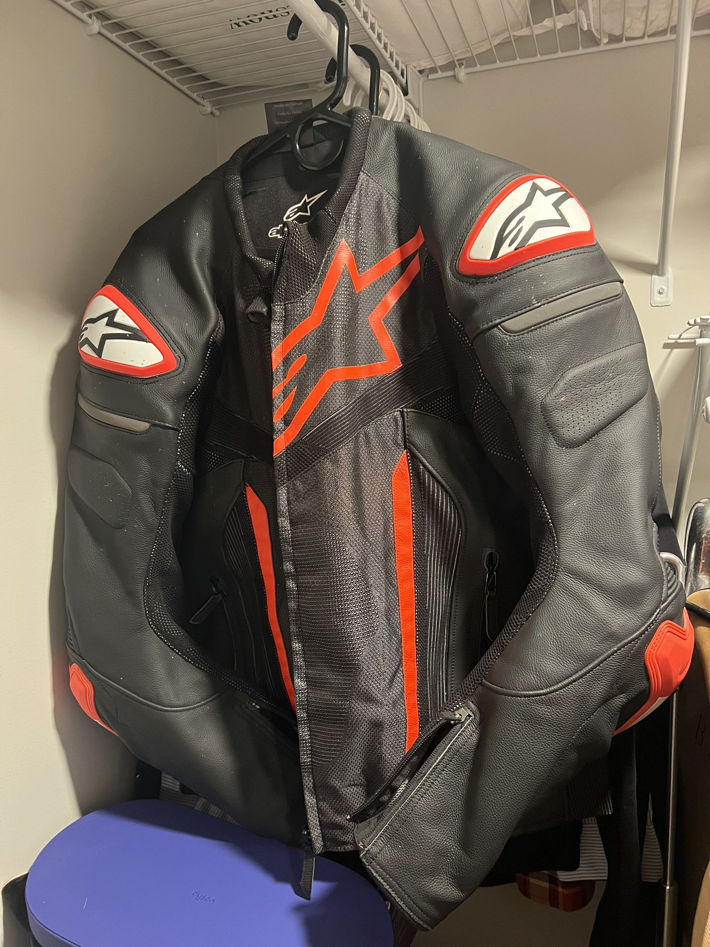 Alpinestar  Fusion motorcycle Leather Jacket 48