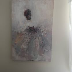 Ballerina Canvas Painting