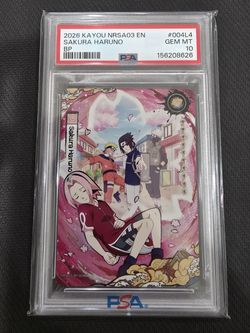 PSA 10 2026 Kayou Naruto Card Serialized BP Sakura Haruno
