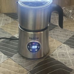 5 in 1 Electric Milk Frother 16.9oz/500ml Large Capacity Dishwasher Safe Milk...