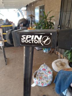 Spin doctor bike repair stand