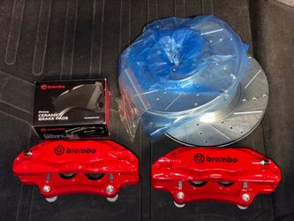04-08 Acura TL Type-S Front Brembo Calipers w/ Pads & Rotors