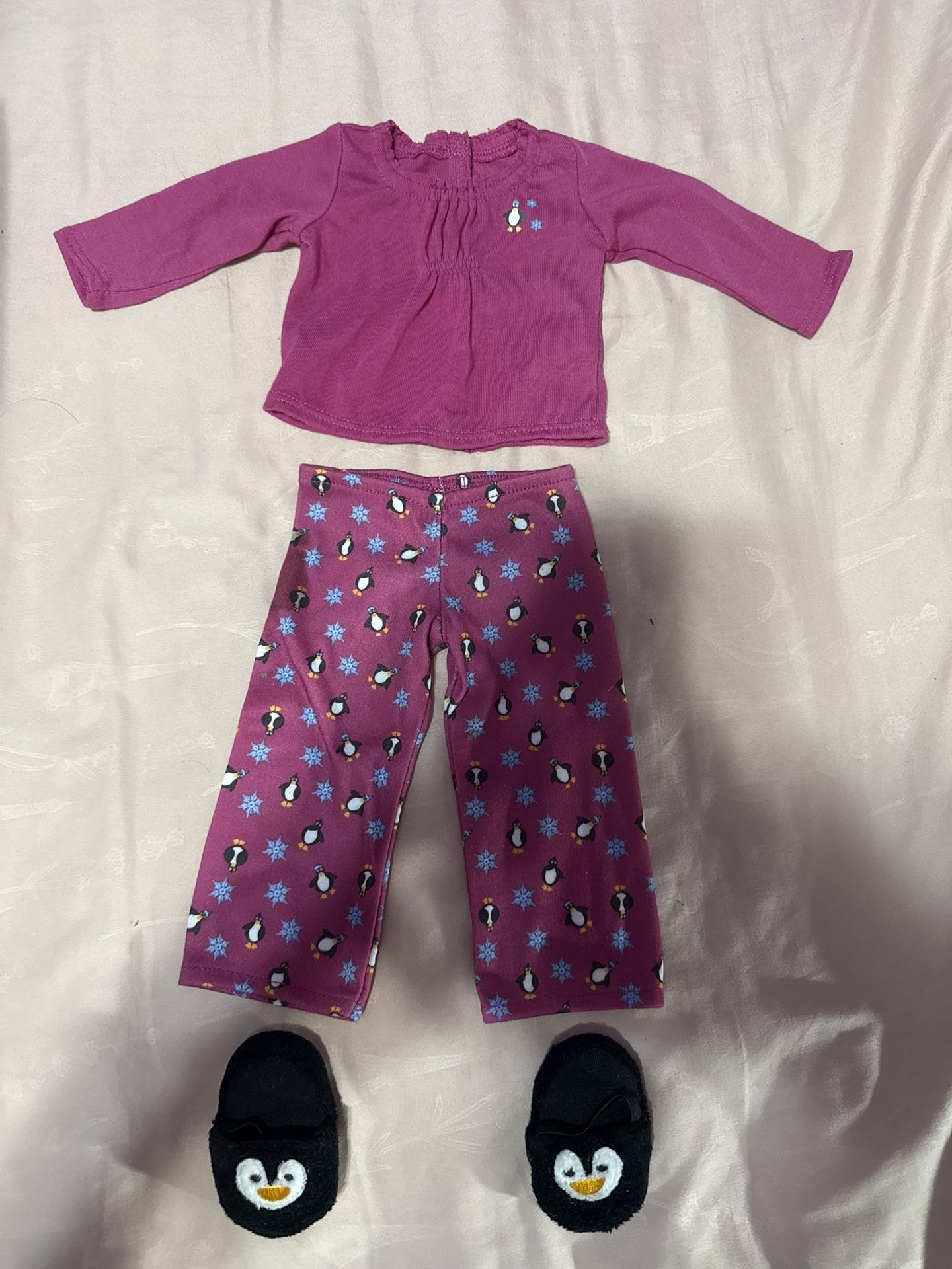 American Girl Doll Pajama Set