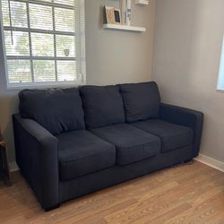 Charcoal Wayfair Pull Out Couch (Like New)