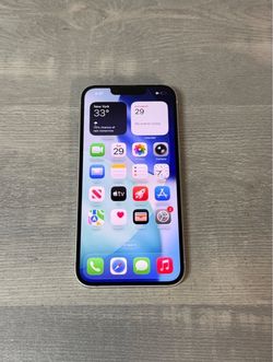 UNLOCKED Apple iPhone 14 128GB Black - 84% Batt - Great Used Condition