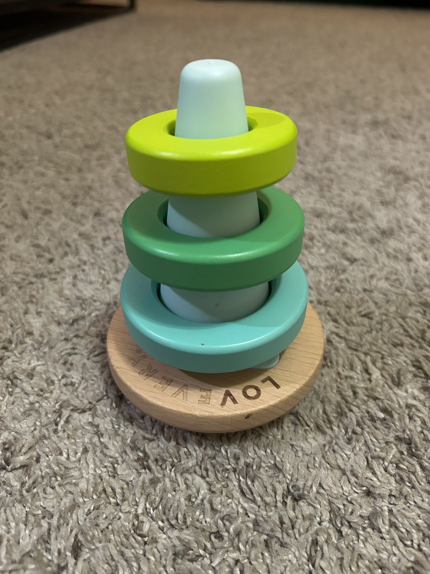 Lovevery wobble Stacker