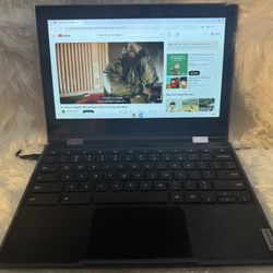 Lenovo Chromebook 2 in 1 Laptop to Tablet Touchscreen Dual camera