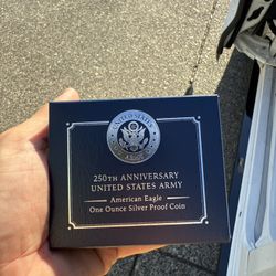 limited edition 250th anniversary american eagle 1oz .999 silver 