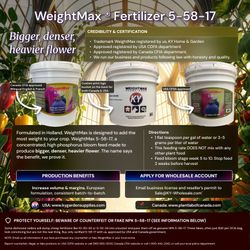 WeightMax fertilizer