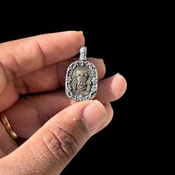 925 Sterling Silver Crowned Skull Pendant – 12g Statement Talisman