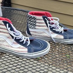 VANS USA HIGH TOPS