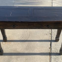 Pier 1 (2) drawer console table