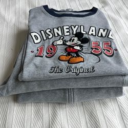 Disneyland 1955 Set Pants Hoodie Shirt