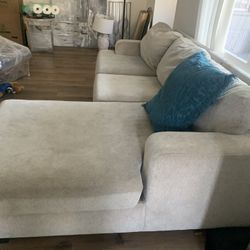 Beige Sectional  Sofa