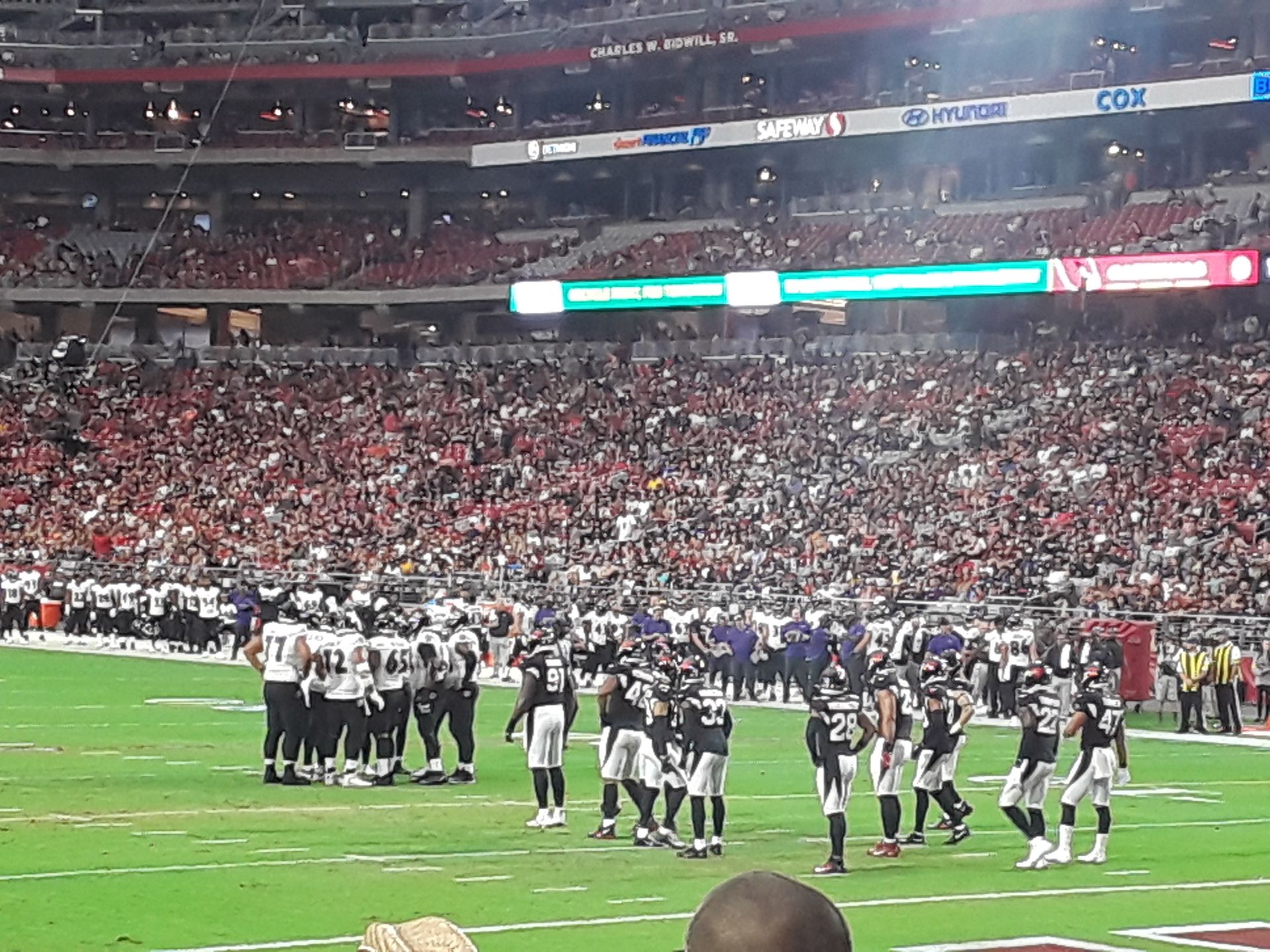 Dallas Cowboys @ Arizona Cardinals 9/24 Row 4 Red Zone. for Sale in  Chandler, AZ - OfferUp