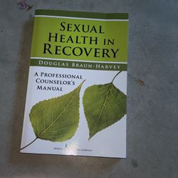 sexual Health And Recovery Book