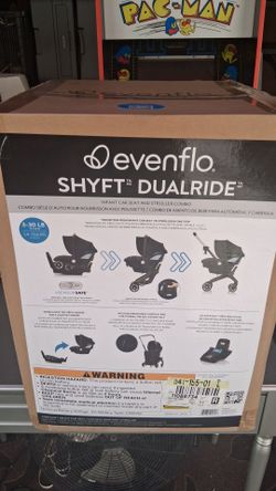 Evenflo Shyft DualRide Infant Car Seat and Stroller Combo Retail $599