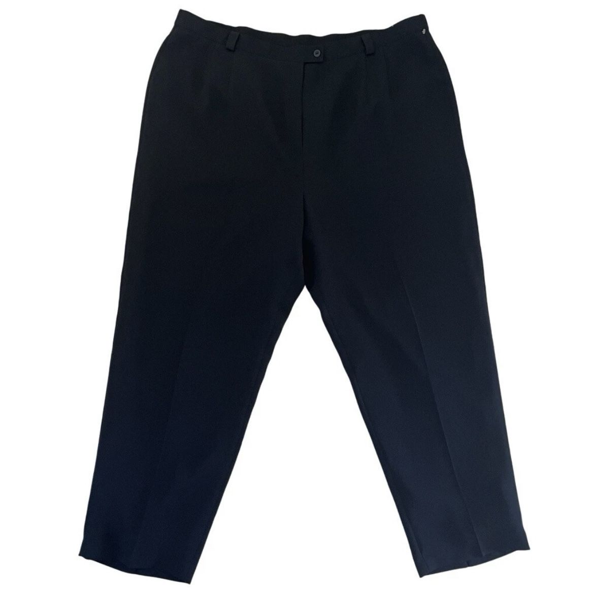 Ingenuity Womens 22W Dress Pants Black Career All Season