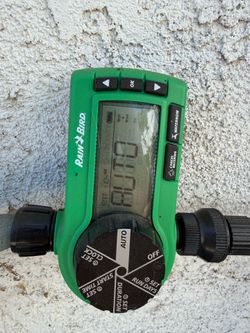 Rain bird hose end timer.