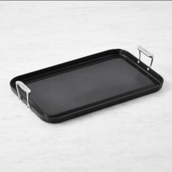 All-Clad B1 Hard Anodized Nonstick Double-Burner Griddle — NEW