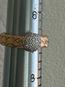 .925 Italy jcm cz ring