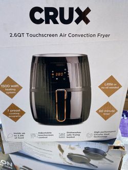 Crux 2.6 qt air fryer