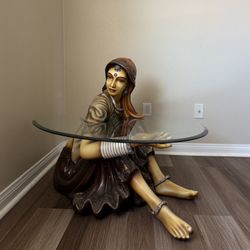 Imported Indian Glass Table