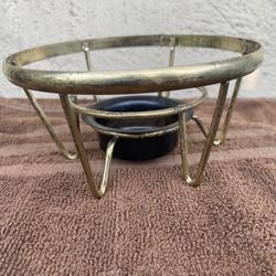 Vintage Coffee Carafe Candle Holder Stand