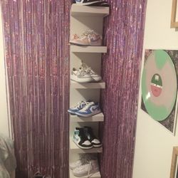 Shoe Display Shelf IKEA Lack- White 