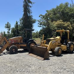 Landscape Wheel Skip Loader Case John Deere