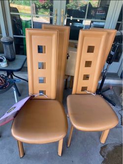 Retro dining chairs