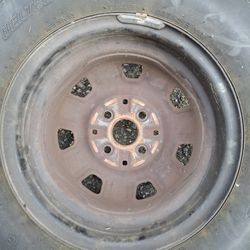 Two Complete Snow Tires 