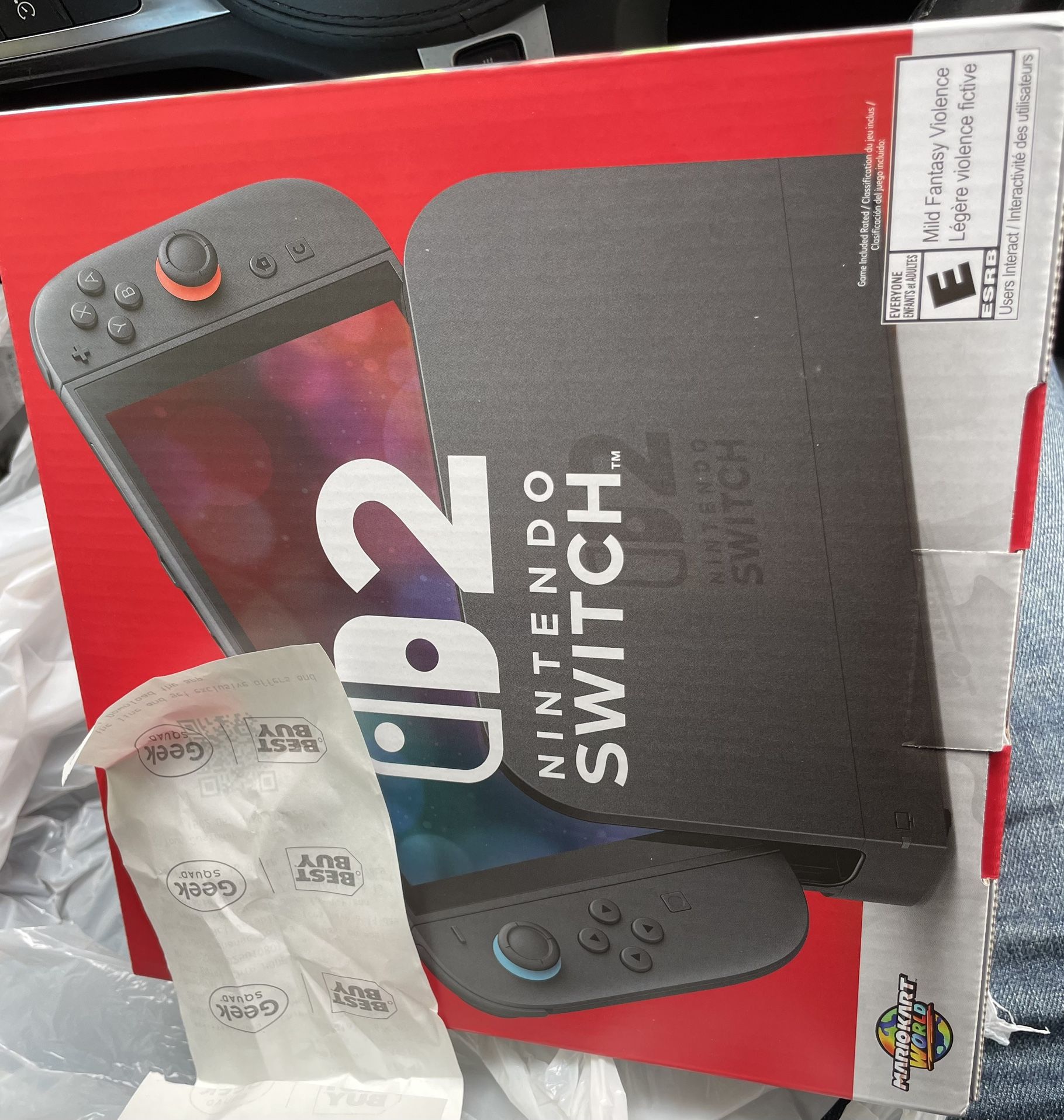 NEVER OPENED BRAND NEW Nintendo Switch 2 Mario Kart Bundle