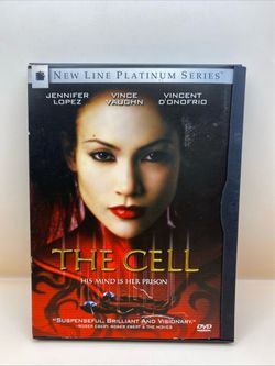 The Cell DVD 2000 New Line Platinum Series Jennifer Lopez Vince Vaughn
