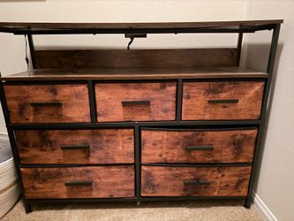 Dresser with Charging Port