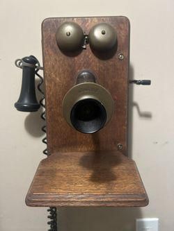 Vintage Antique Wall Phone - 1902 