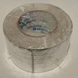 5 NEW ROLLS ALUMINUM REINFORCED SILVER TAPE 