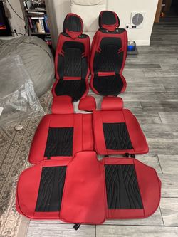 New Full Set Car Seat Covers For Most Cars (Universal) Trucks Sedans SUVs